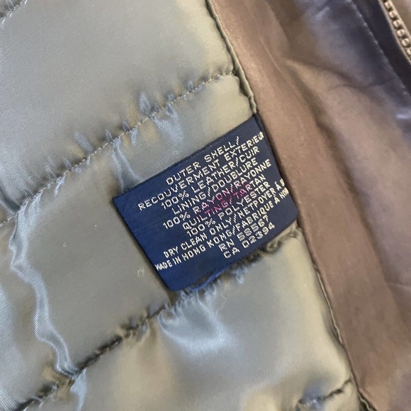 Vintage Jean-Paul Germain Leather Jacket Mens Bomber 40‎ Medium Y2K 1990s Coat - Picture 6 of 16